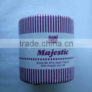 Toilet Paper Roll With Paper Wrapper thumbnail-1