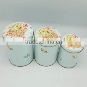 China Wholesale High Quality With 4C Color Printing Round Metal Biscuit Tin Box thumbnail-1