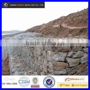 Galvanized Hexagonal Wire Mesh Used For Gabion Box thumbnail-1