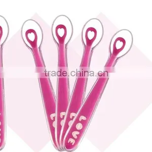 Hot Sell Food Grade Silicone Baby Spoon thumbnail-4