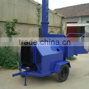 Wood Crusher With Diesel Engine Hydraulic Feed System thumbnail-1