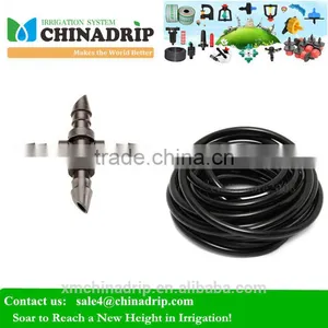 Drip Irrigation 1/4" Barb Cross Fittings 4 Way thumbnail-1