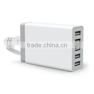 Fast Charging Universal 5 Ports USB Plug Charger thumbnail-3