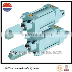 Double Acting Tie Rod Hydraulic Cylinder Used for Agricultural Equipment thumbnail-1
