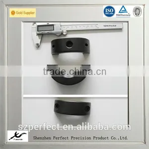 OEM CNC Machining Precision Mechanical Component Black Anodized Aluminum Parts thumbnail-1