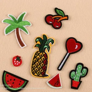 Peel and Stick Patch Embroidered,self Adhensive Emoji Patches,iron Patch Sticker Embroidery Patch thumbnail-1