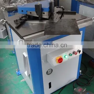 Q28B Hydraulic Metal Plate Sheets Variable Fixed Angle Corner Notching thumbnail-2