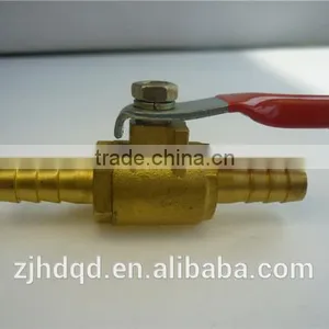 NPT Thread Lever Handle Male Forged Brass Ball Valve thumbnail-4