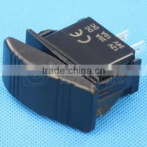 3 Lens 2 Pin Black ON-OFF Marine Switch Without Light thumbnail-2