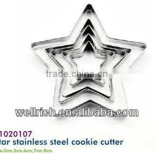 01020107 Star Stainless Steel Cookie Cutter thumbnail-1
