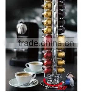 Chrome Coffee Capsule Holder 01030037 01030028 01030154caffitaly/tchibo Coffee Capsule Holder thumbnail-2