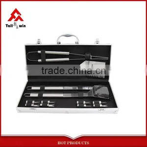Stainless Steel Bbq Grill Tools Set Barbecue Accessories Utensils thumbnail-1