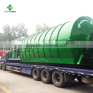 Turn Key Project 10kg to 30T Capacity Waste Tyre/Tire Pyrolysis Machine To Oil With Integrated Design thumbnail-2