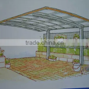Beautify 2016 Hotstylish Carport,china Innovative Carport Style, thumbnail-2