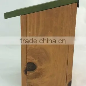 New Design Wooden Bird Box FSC/Nest Box /wooden Bird House in China for Wholesale thumbnail-3