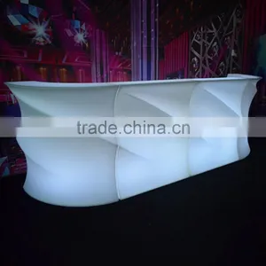 Commercial LED Plastic Bar Counters / Outdoor Movable Bar Counter thumbnail-1