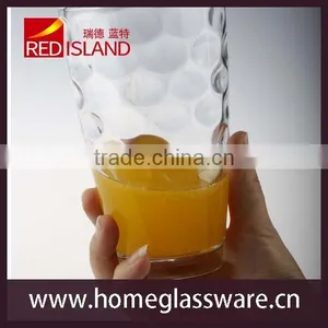 250ml Dot Embossed Glass Cup Kitchenware From China thumbnail-3
