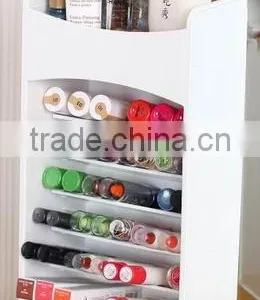 Stand Plastic Makeup Cosmetic Organizer Display Stand Holder Box, Seven-tire thumbnail-1