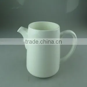 Porcelain Tea Pot Milk Cup Coffee Pot Without Lid thumbnail-1