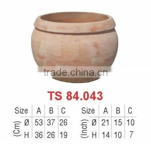 Vietnam Outdoor Natural Terracotta Flower Pottery Planter thumbnail-1