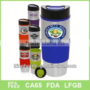 BPA Free 600ml Vacuum Travel Mug thumbnail-1