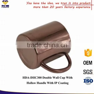 Wholesale Christmas Sales BPA Free Metal Stainless Steel Cup/Metal Coffee Drink Mug thumbnail-2