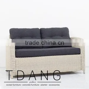 Belle Outdoor Wicker Bench - Poly Rattan Furniture thumbnail-1