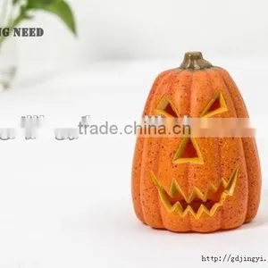 Artificial LED Plastic Pumpkin Lighting for Halloween Decorations thumbnail-3