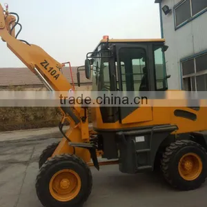1ton Zl10 Chinese Garden Mini Pay Loader With CE,hitch thumbnail-1