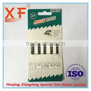 XF-T119B TCT Tungsten Carbide T-shank Jig Saw Blade for Wood Cutting thumbnail-4