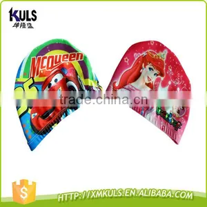 Wholesale Newest Design Cool Cartoon Swimming Cap for Kids/child Gift thumbnail-3