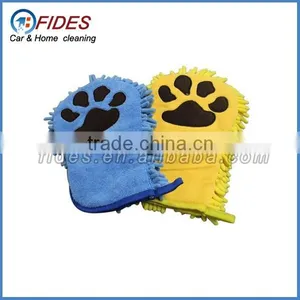 Micro Fiber Cloth Chenille Microfiber Pet Shower Mitt thumbnail-1
