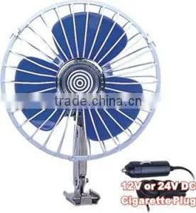 DC 12V 6 Inch Mini Oscillating Fan For Car thumbnail-1