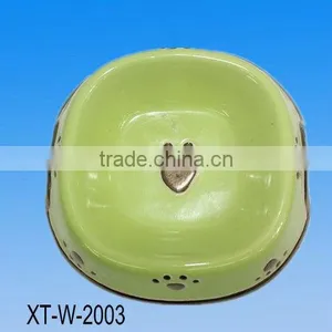 Antique Customized Dog Food Dish thumbnail-1
