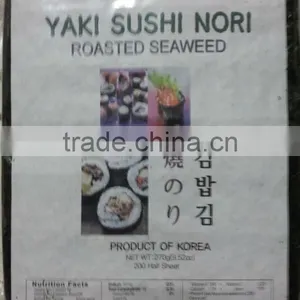 Korean Roasted Seaweed(Yaki Sushi Nori) 100 Sheets thumbnail-1