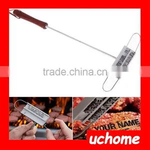 UCHOME BBQ Meat Branding Iron With Changeable Letters Personality Steak Meat Barbecue BBQ Tool Changeable 55 Letters thumbnail-3