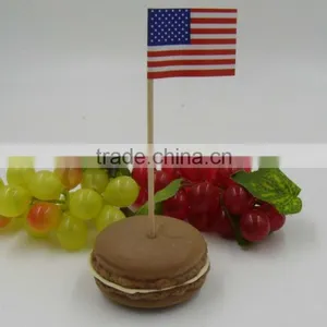 10cm Long Hanbuger Decoration Flag Toothpicks thumbnail-1