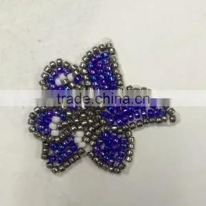 New Machine Made Crochet Animal Bead Applique thumbnail-2