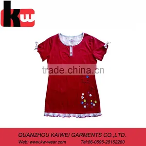 New Style Bow Design Kids Nightwear, Sexy Fox Print Girls Nightdress thumbnail-1
