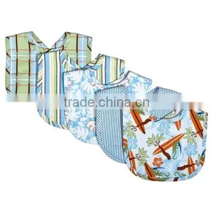 Soft Cotton Baby Bibs Wholesale,printed Baby Clothing Design for Promotion thumbnail-1