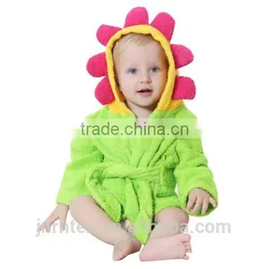 2017 Cotton Terry Cute Animal Cartoon Baby Hooded Bath Towel thumbnail-1