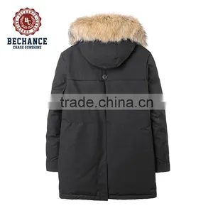 Whosale Woman Winter Outdoor Down Jacket With Fur thumbnail-2