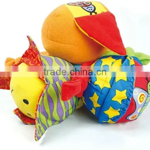 Early Childhood Educational Plush Toys,plushed Cloth Ball, Children Catch Ball.plushed Lion Ball thumbnail-1