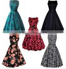Pinup Swing Evening Party Wedding Prom Rockabilly 50s Vintage Dress Manufacturer Wholesale thumbnail-1