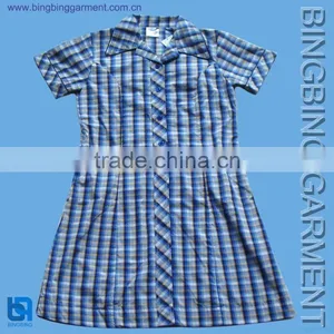 Girl's School Plaids Dress thumbnail-1