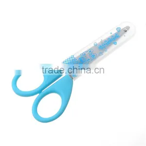 New Design Blue 11.3cm X5.1cm Stainless Steel ABS Sewing Scissors thumbnail-1