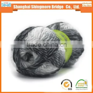 China Suppliers Supply High Quality Air Yarn, 1/2.2Nm Acrylic Polyester Blend Yarn With Cheap Price, Hand Knitting Yarn for Hat thumbnail-2