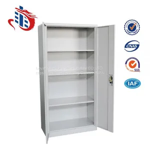 Luoyang Fenglong Office Furniture Steel Cupboard Storage Cabinet With Metal Two 2 Swing Door thumbnail-3