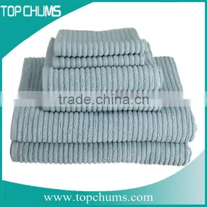 100% Cotton Gauze 6 Piece Luxury Hotel Bathroom Bath Towel Set thumbnail-5