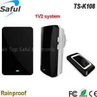 Saful TS-K108 1V2 Wireless Dingdong Doorbell With Two Indoor Unit thumbnail-1